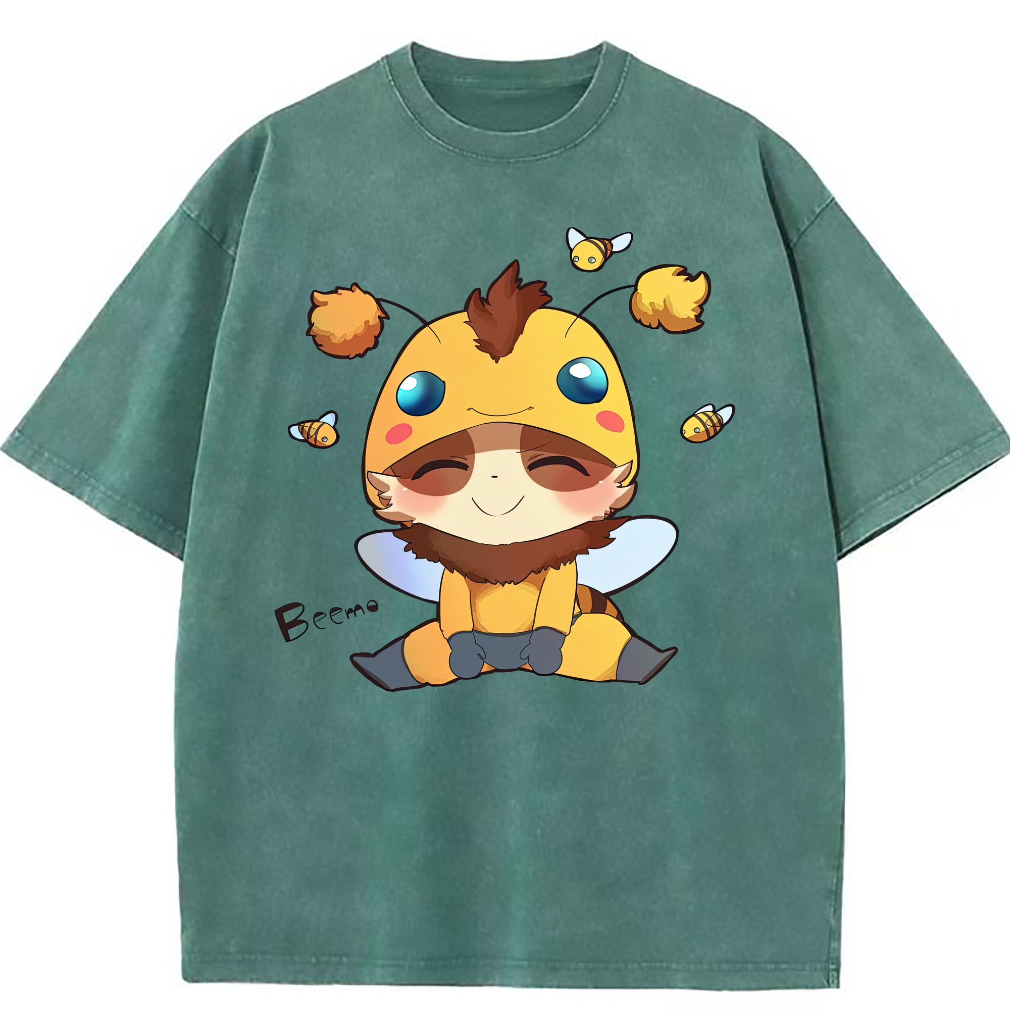 （画像用） リーグ・オブ・レジェンド League of Legends LOL 綿100% ヴィンテージ風 半袖Tシャツ（フロントプリント）